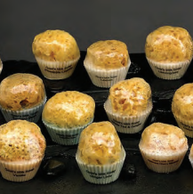 Goat’s Milk and Olive Oil “Cupcake” Soap with embedded Sea Sponge