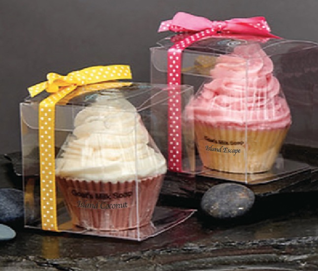 Swirl Top Cupcake Soap